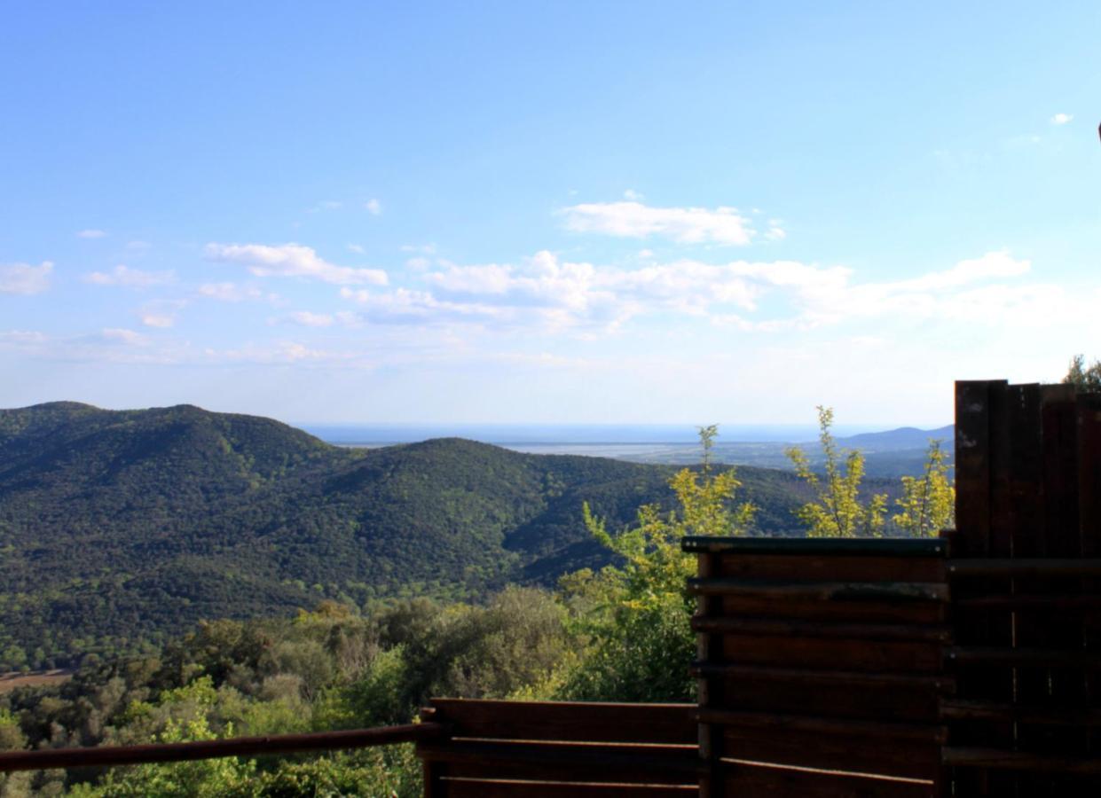 My Home at Le Guazze Bone, stupenda vista mare, Vetulonia, Castiglione della Pescaia Toscana Esterno foto